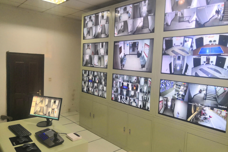 廠(chǎng)區安防監控+中控室